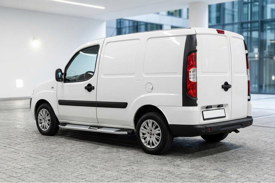 Fiat Doblo I 2001–2005 Mevsim Grey sidosteg (2 st, aluminium) Image