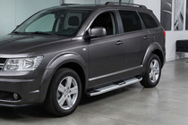 Fiat Freemont 2011–2016 Mevsim Grey sidosteg (2 st, aluminium) foto 1