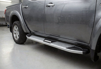 Fiat Fullback 2016– Mevsim Grey sidosteg (2 st, aluminium) foto 1