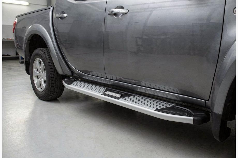 Fiat Fullback 2016– Mevsim Grey sidosteg (2 st, aluminium) Image