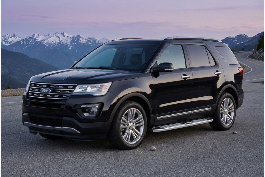 Ford Explorer 2011–2019 Mevsim Grey sidosteg (2 st, aluminium) Foto 1