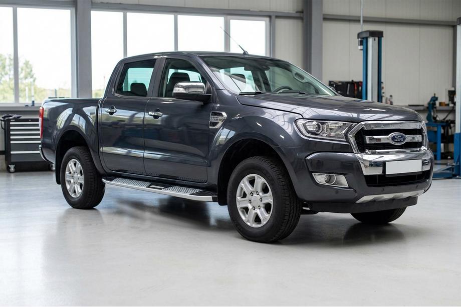 Ford Ranger 2011–2022 Mevsim Grey sidosteg (2 st, aluminium) Image