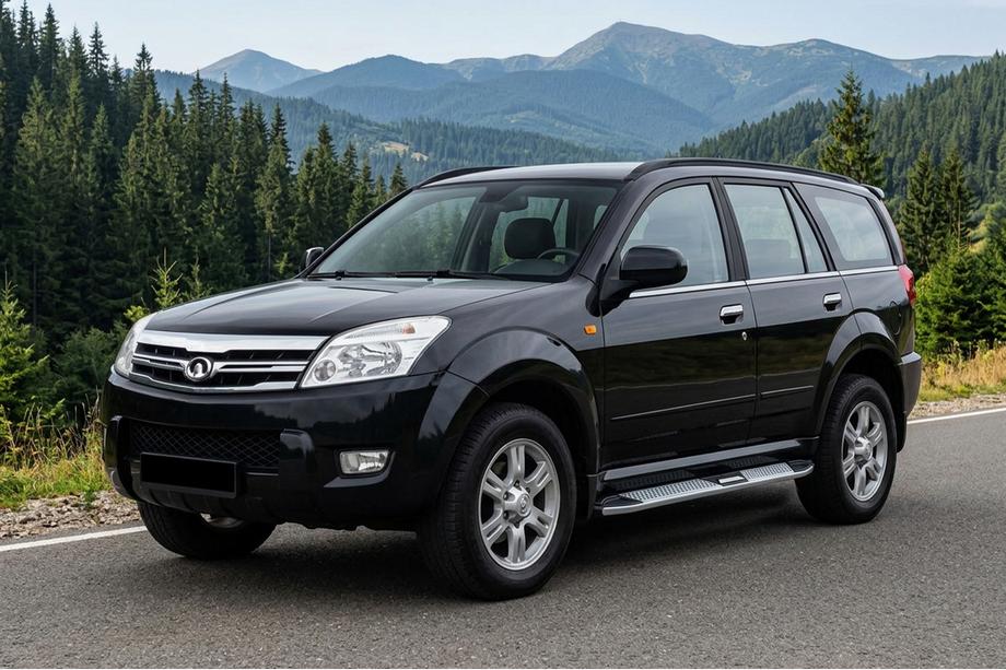 GreatWall Haval/Hover H3 2005–2013 Mevsim Grey sidosteg (2 st, aluminium) Image