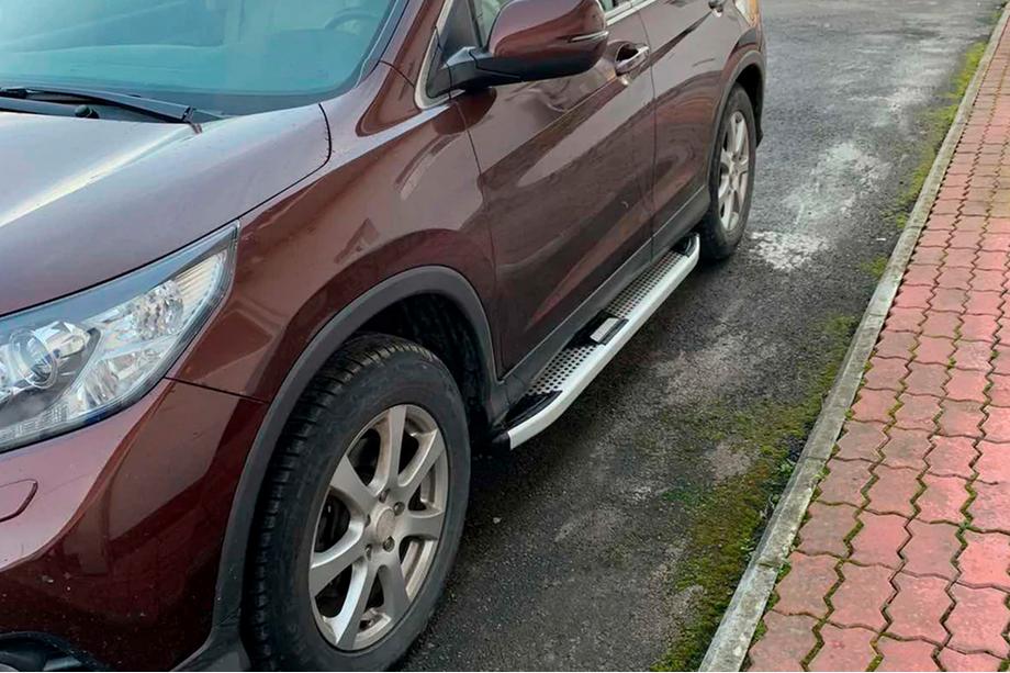Honda CRV 2012–2016 Mevsim Grey sidosteg (2 st, aluminium) Foto 2