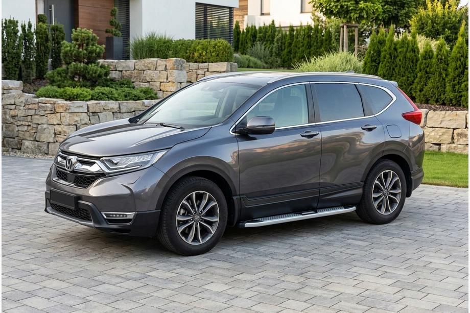 Honda CRV 2017–2022 Mevsim Grey sidosteg (2 st, aluminium) Image