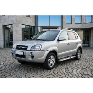 Mevsim Grey sidosteg (2 st, aluminium) Hyundai Tucson JM 2004– foto 1