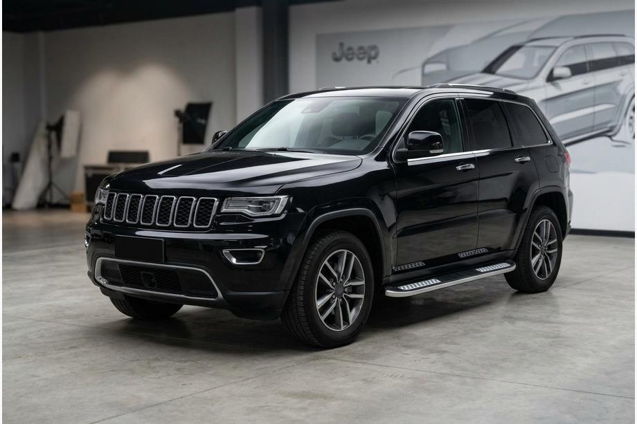 Jeep Grand Cherokee WK2 2010–2021 Mevsim Grey sidosteg (2 st, aluminium) Image