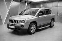Jeep Compass 2006–2016 Mevsim Grey sidosteg (2 st, aluminium) foto 1