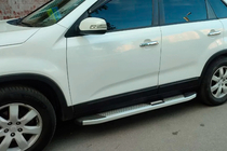 Kia Sorento II XM 2009–2014 Mevsim Grey sidosteg (2 st, aluminium) 2010–2013 foto 1