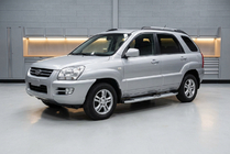 Kia Sportage 2004–2010 Mevsim Grey sidosteg (2 st, aluminium) foto 1