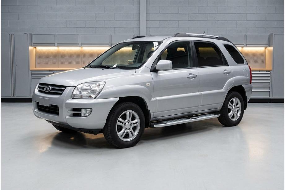 Kia Sportage 2004–2010 Mevsim Grey sidosteg (2 st, aluminium) Image