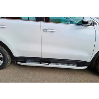 Mevsim Grey sidosteg (2 st, aluminium) Kia Sportage 2015–2021 foto 1