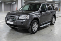 Land Rover Freelander II 2006–2014 Mevsim Grey sidosteg (2 st, aluminium) foto 1