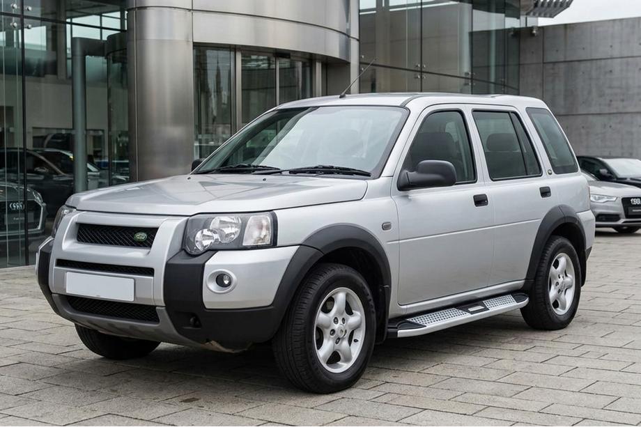Land Rover Freelander I 1997–2006 Mevsim Grey sidosteg (2 st, aluminium) Image