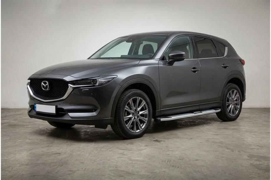 Mazda CX-5 2017–2025 Mevsim Grey sidosteg (2 st, aluminium) Image