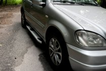 Mercedes ML W163 1997–2005 Mevsim Grey sidosteg (2 st, aluminium) foto 2