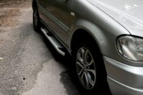 Mercedes ML W163 1997–2005 Mevsim Grey sidosteg (2 st, aluminium) foto 7