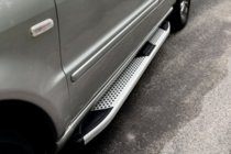 Mercedes ML W163 1997–2005 Mevsim Grey sidosteg (2 st, aluminium) foto 1