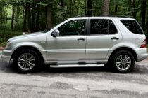 Mercedes ML W163 1997–2005 Mevsim Grey sidosteg (2 st, aluminium) foto 3