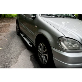 Mevsim Grey sidosteg (2 st, aluminium) foto 2