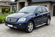 Mercedes ML W164 2005–2011 Mevsim Grey sidosteg (2 st, aluminium) foto 1