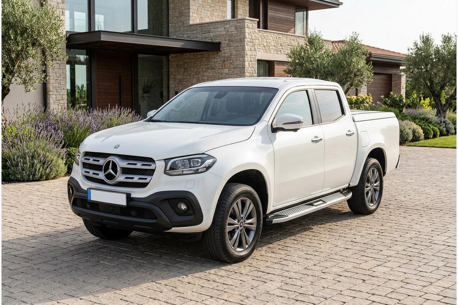 Mercedes X class 2017–2020 Mevsim Grey sidosteg (2 st, aluminium) Image