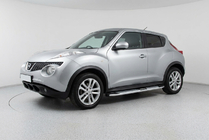 Nissan Juke 2010–2019 Mevsim Grey sidosteg (2 st, aluminium) foto 1