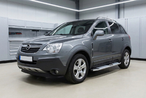 Opel Antara 2006–2017 Mevsim Grey sidosteg (2 st, aluminium) 2016-2018 foto 1