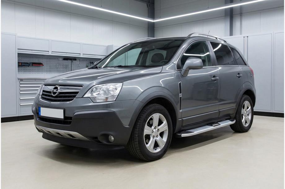 Opel Antara 2006–2017 Mevsim Grey sidosteg (2 st, aluminium) 2016-2018 Image