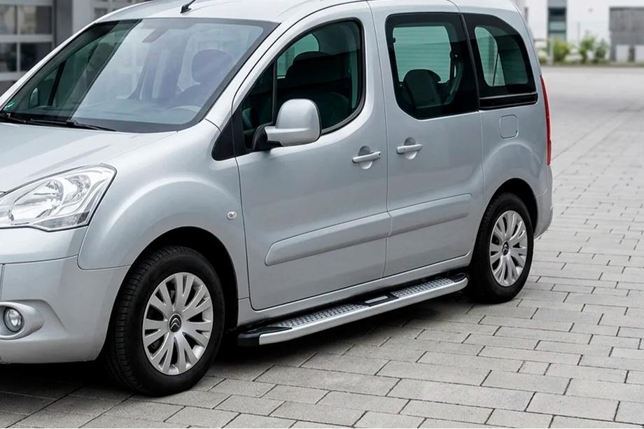 Peugeot Partner Tepee 2008–2018 Mevsim Grey sidosteg (2 st, aluminium) Image