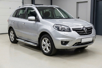 Renault Koleos 2008–2016 Mevsim Grey sidosteg (2 st, aluminium) foto 1