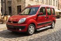 Renault Kangoo 1998–2008 Mevsim Grey sidosteg (2 st, aluminium) foto 1