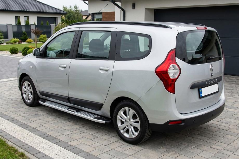 Renault Lodgy 2013–2022 Mevsim Grey sidosteg (2 st, aluminium) Image