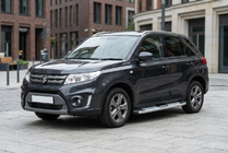 Suzuki Vitara 2015– Mevsim Grey sidosteg (2 st, aluminium) foto 1