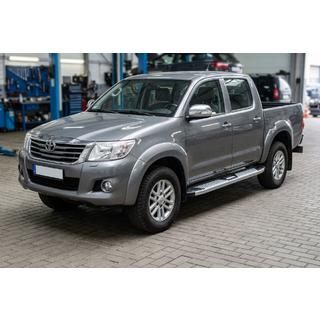 Mevsim Grey sidosteg (2 st, aluminium) Toyota Hilux 2006–2015 foto 1