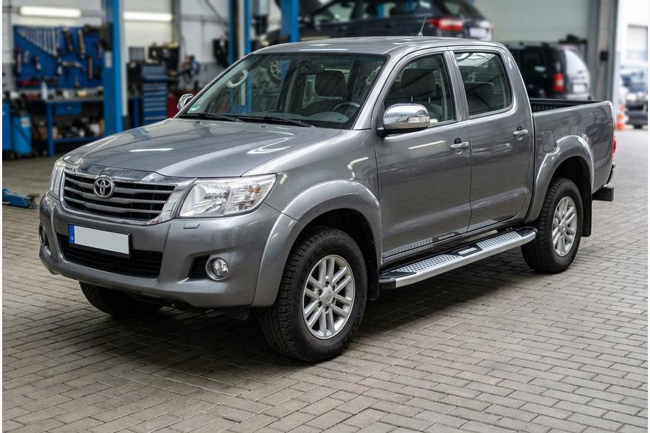 Toyota Hilux 2006–2015 Mevsim Grey sidosteg (2 st, aluminium) Image