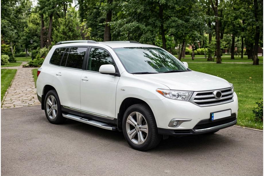 Toyota Highlander 2008–2013 Mevsim Grey sidosteg (2 st, aluminium) Foto 1