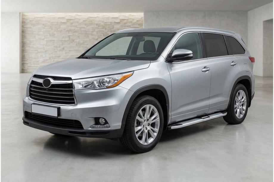 Toyota Highlander 2013–2019 Mevsim Grey sidosteg (2 st, aluminium) Image