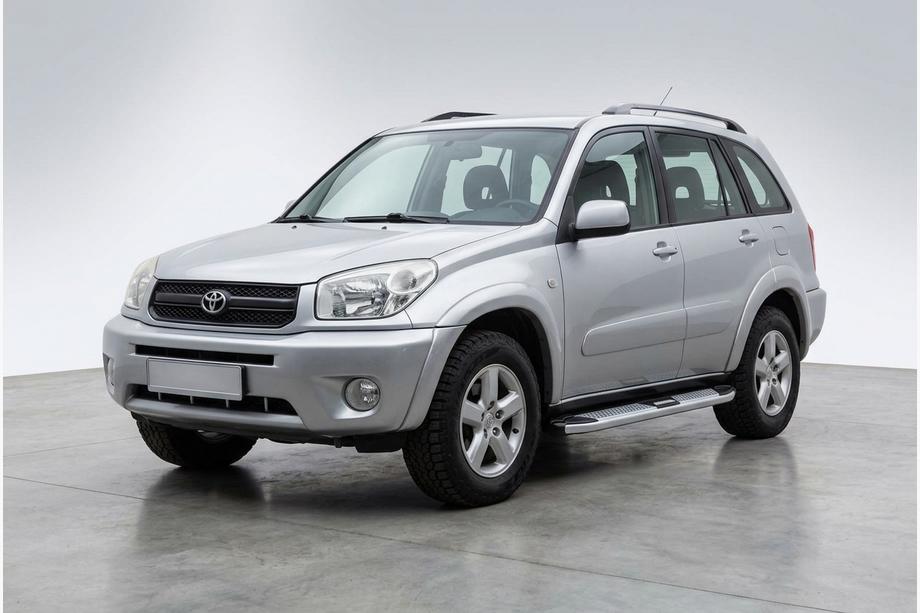 Toyota Rav 4 2001–2005 Mevsim Grey sidosteg (2 st, aluminium) Image