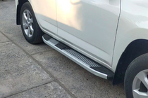 Toyota Rav 4 2006–2013 Mevsim Grey sidosteg (2 st, aluminium) foto 1
