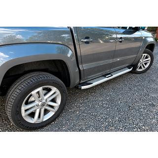 Mevsim Grey sidosteg (2 st, aluminium) Volkswagen Amarok 2010–2022 foto 1