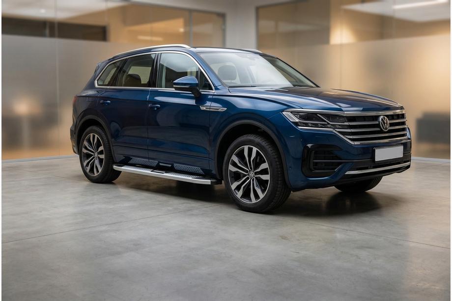 Volkswagen Touareg 2018– Mevsim Grey sidosteg (2 st, aluminium) Image