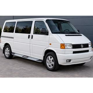 Mevsim Grey sidosteg (2 st, aluminium) Volkswagen T4 Transporter 1990–2003 foto 1