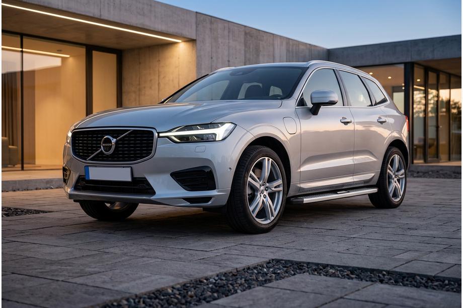 Volvo XC60 2017– Mevsim Grey sidosteg (2 st, aluminium) Image