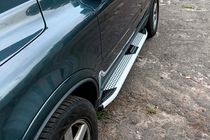 Volvo XC90 2002–2014 Mevsim Grey sidosteg (2 st, aluminium) foto 4