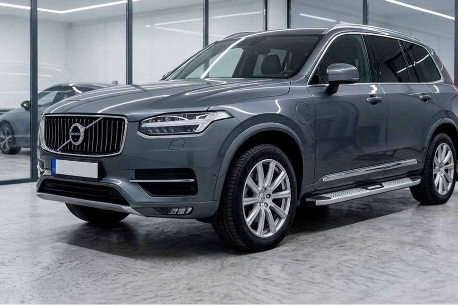 Volvo XC90 2015– Mevsim Grey sidosteg (2 st, aluminium) Image