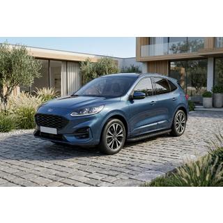 Sidosteg Tayga Black (2 st, aluminium) foto 1