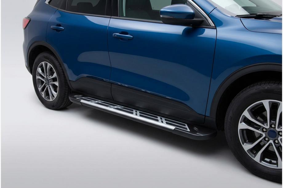 Ford Kuga/Escape 2019– Sidosteg Sunrise (2 st, aluminium) Image