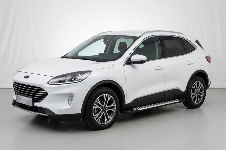 Ford Kuga/Escape 2019– Sidosteg Line (2 st, aluminium) Image