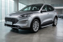 Ford Kuga/Escape 2019– Sidosteg Fullmond (2 st, aluminium) foto 1